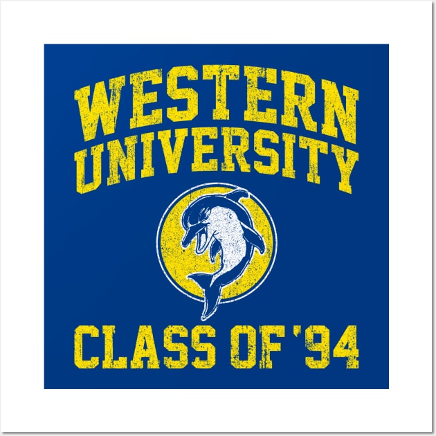 Western University Class of 94 Wall Art by huckblade